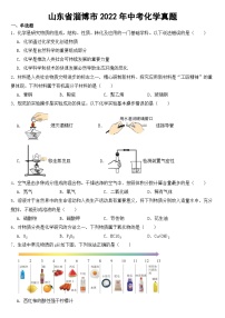 山东省淄博市2022年中考化学试卷【含答案】