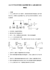 2023年中考化学冲刺复习坐标图像专题模拟新题专练-02金属与酸反应的图像②