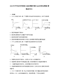 2023年中考化学冲刺复习坐标图像专题模拟新题专练-03pH的变化图像（稀释或中和）