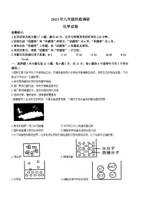 2023年安徽省合肥市庐阳区中考二模化学试题(含答案)