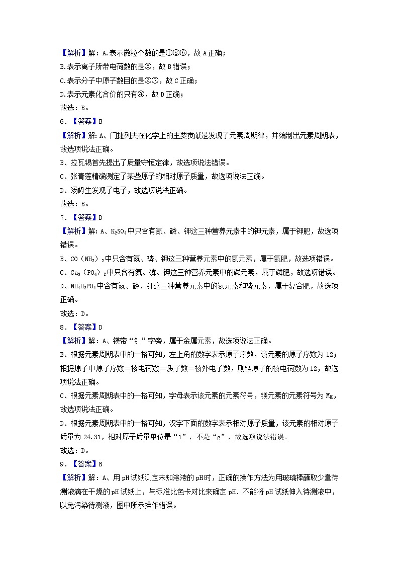 2023年中考押题预测卷02（广东卷）-化学（全解全析）第2页