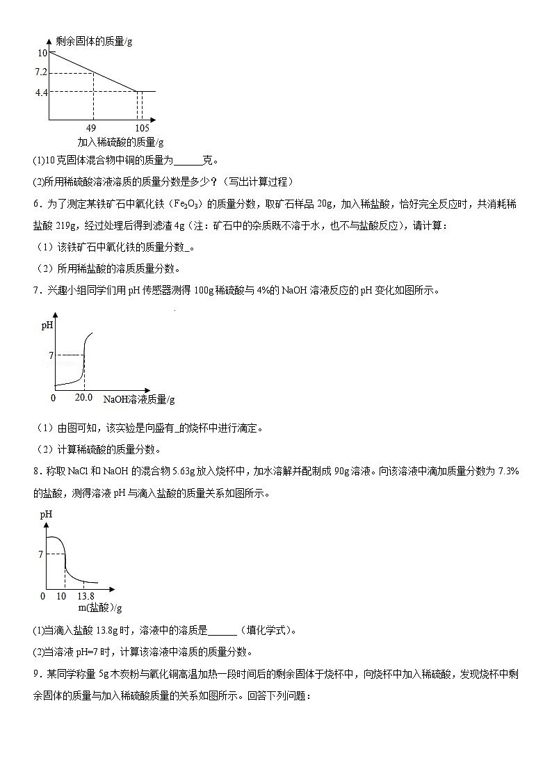 2023年中考化学二轮专题练习----计算题第2页