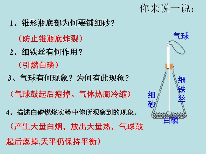 人教版（五四制）化学八年级全一册 5.1 质量守恒定律 课件0106