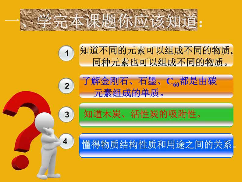 人教版（五四制）化学八年级全一册 6.1 金刚石、石墨和C60 课件02第5页