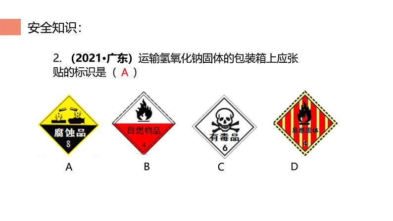 2023年中考化学一轮复习化学与社会发展课件08