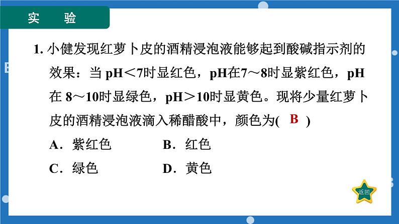 实验六溶液酸碱性检验与酸、碱的化学性质-2022-2023学年九年级化学科粤版下册课件PPT第2页