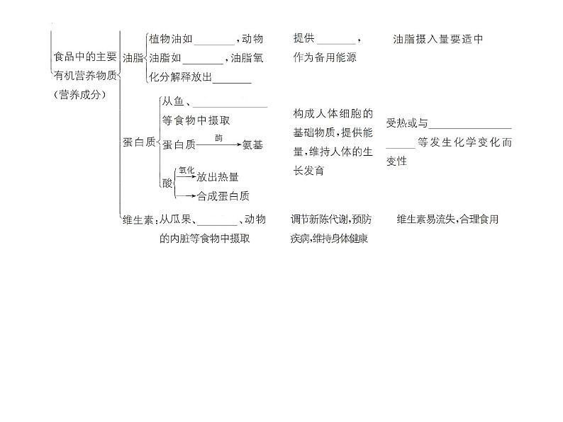 第8章食品中的有机化合物复习课件—2022-2023学年九年级化学沪教版（全国）下册03