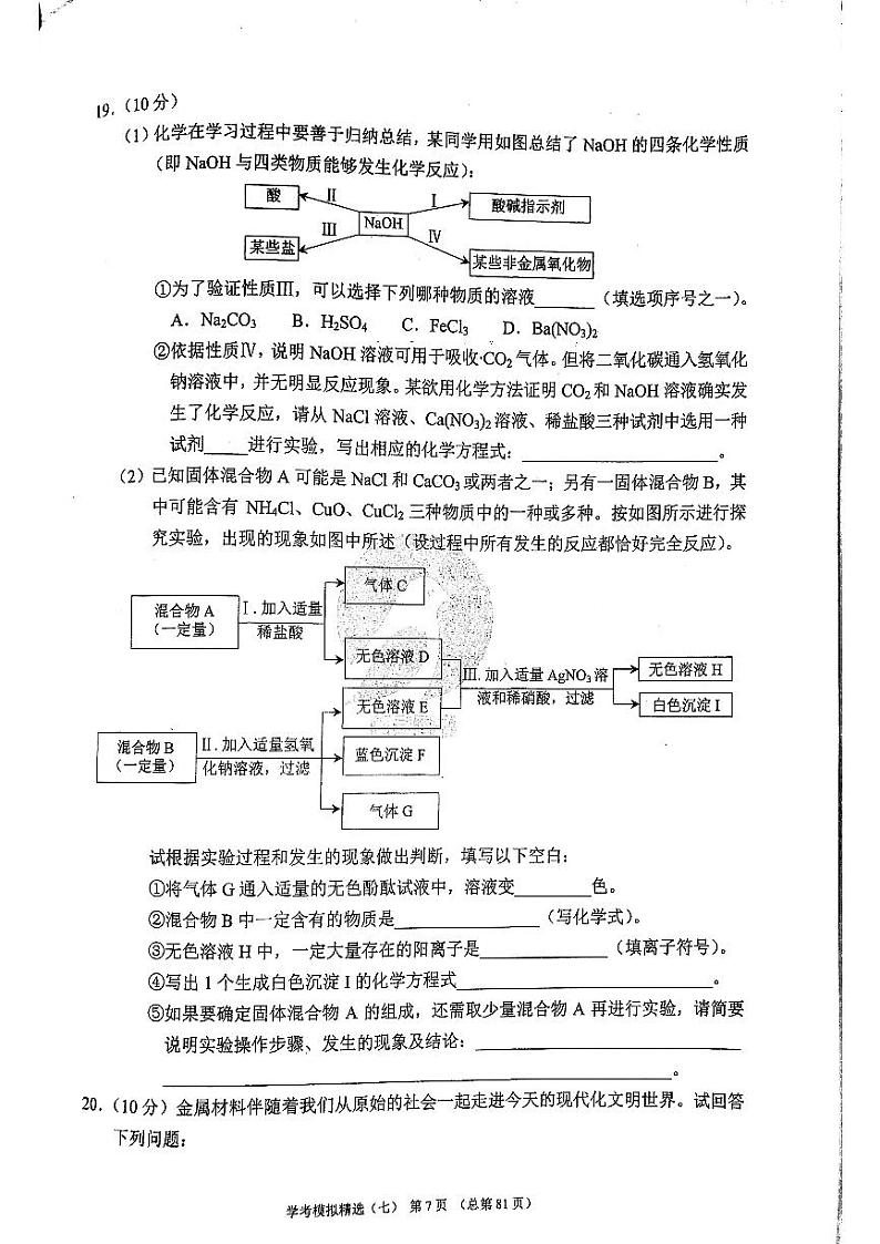 2023版济南中考211化学济南专版 09第1页