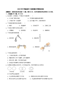 2023年安徽省宣城市十校联盟中考模拟化学试卷(含答案)