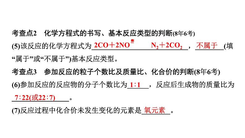 03.微专题3  微观反应示意图课件PPT第4页