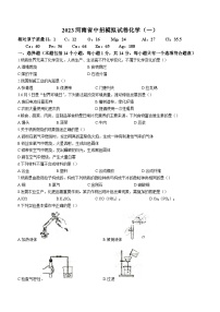 2023年河南省驻马店市驿城区中考一模化学试题（含答案）