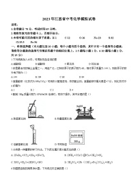 2023年江西省吉安市吉水县文峰中学中考模拟化学试题（含答案）