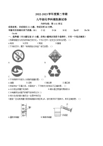 2023年广东省汕头市潮南区陈店镇中考三模化学试题