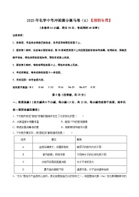 2023年中考化学冲刺满分黑马卷（A)（深圳专用）