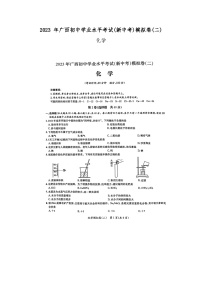 2023 年广西初中学业水平考试(新中考)模拟卷(二)化学