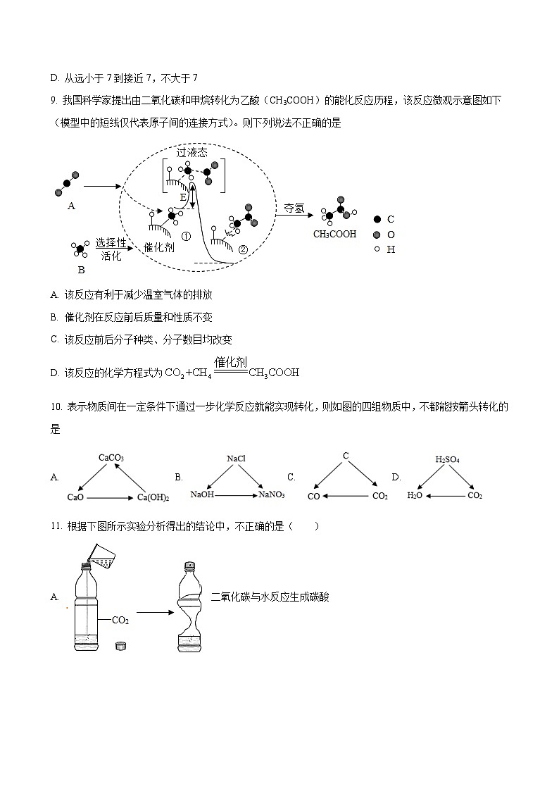 化学（四川成都卷）（考试版）A4第3页