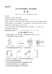 化学（武汉卷）2023年中考考前最后一卷（考试版）A4