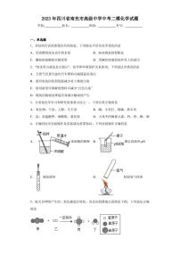 2023年四川省南充市高级中学中考二模化学试题