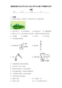 福建省福州立志中学2022-2023学年九年级下学期期中化学试题