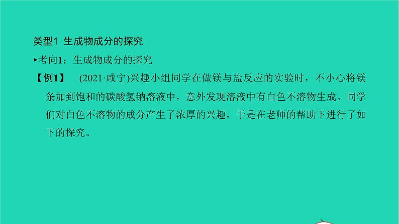 全国版2022中考化学第二篇专题突破能力提升专题八化学实验探究讲本课件05