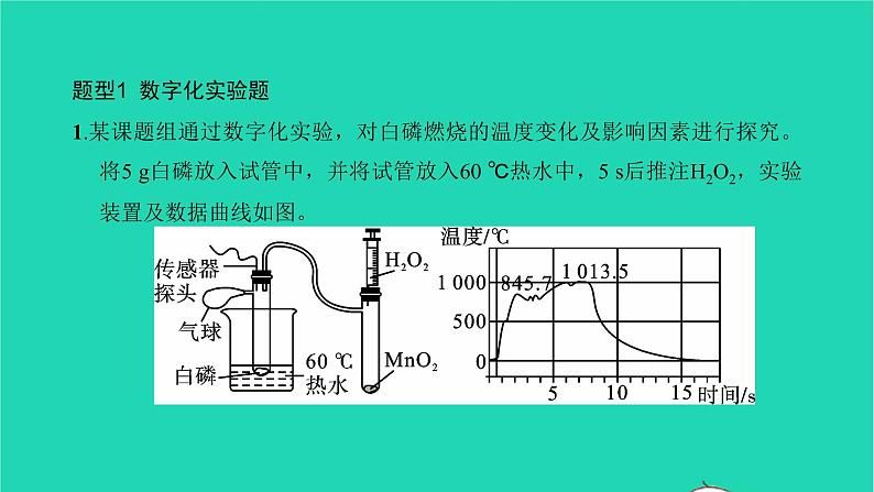 全国版2022中考化学第二篇专题突破能力提升专题十三种新型题型讲本课件03