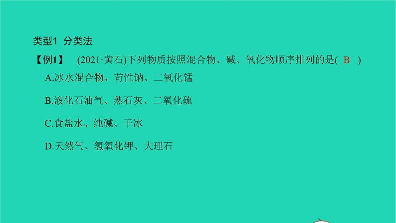 全国版2022中考化学第二篇专题突破能力提升专题一化学学习方法的应用讲本课件第5页