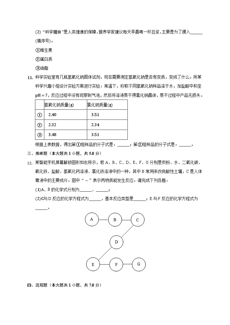 2023年北京市西城区中考化学三模试卷（含答案）03