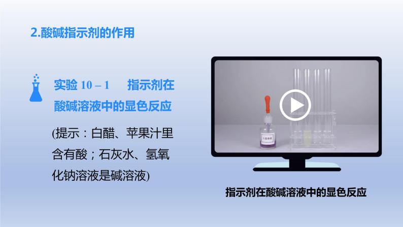 第十单元酸和碱课题1常见的酸和碱第1课时酸碱指示剂 几种常见的酸课件-教习网|课件下载
