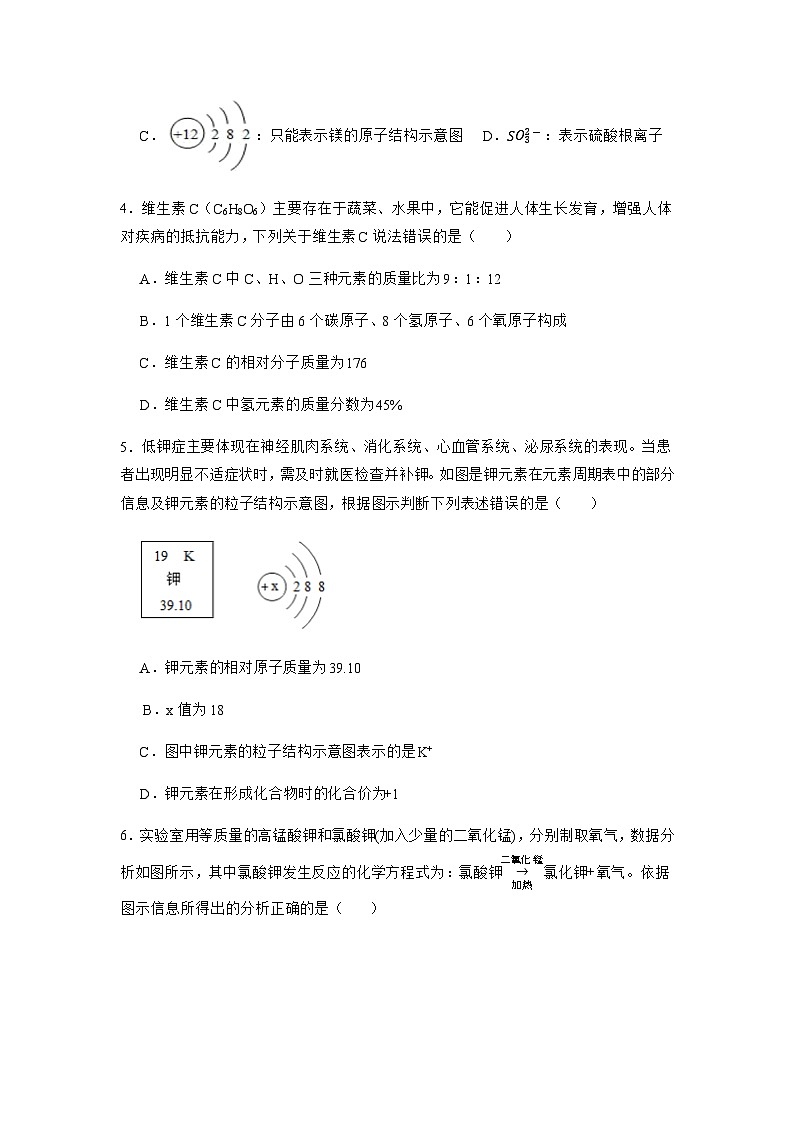 备战2023年深圳中考化学仿真模拟卷（解析版）02