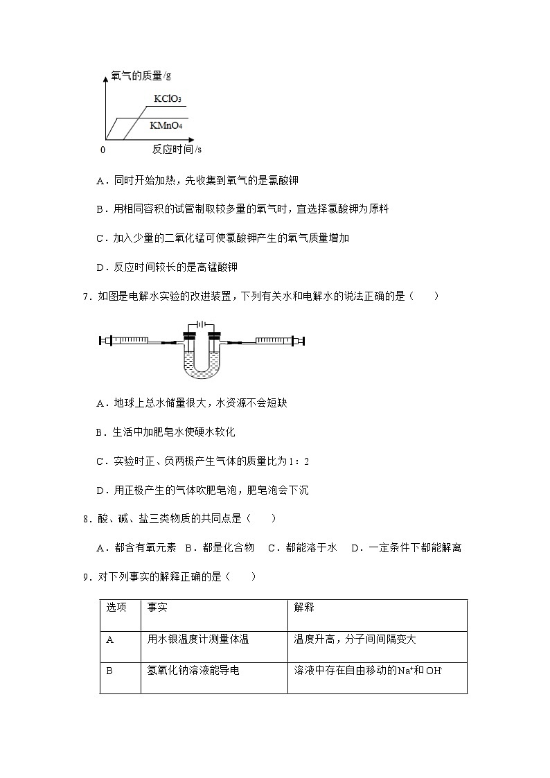 备战2023年深圳中考化学仿真模拟卷（解析版）03