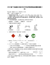 2023届广东省湛江市经开区中考化学阶段性适应模拟试题（3月）含解析