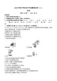 2023年湖南省衡阳市衡南县中考三模化学试题(含答案)