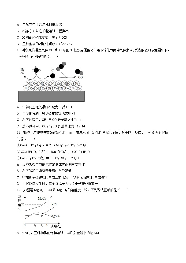 2023年广州中考化学仿真模拟卷（解析版）03