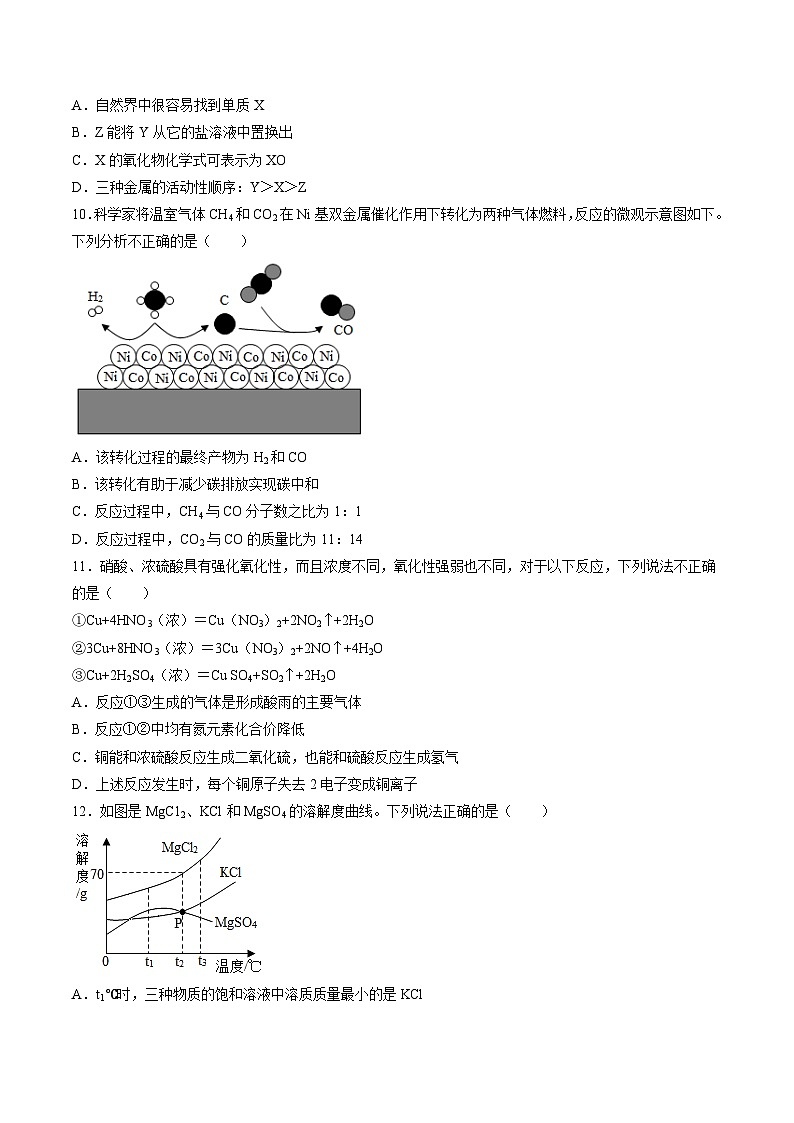 2023年广州中考化学仿真模拟卷（解析版）第3页