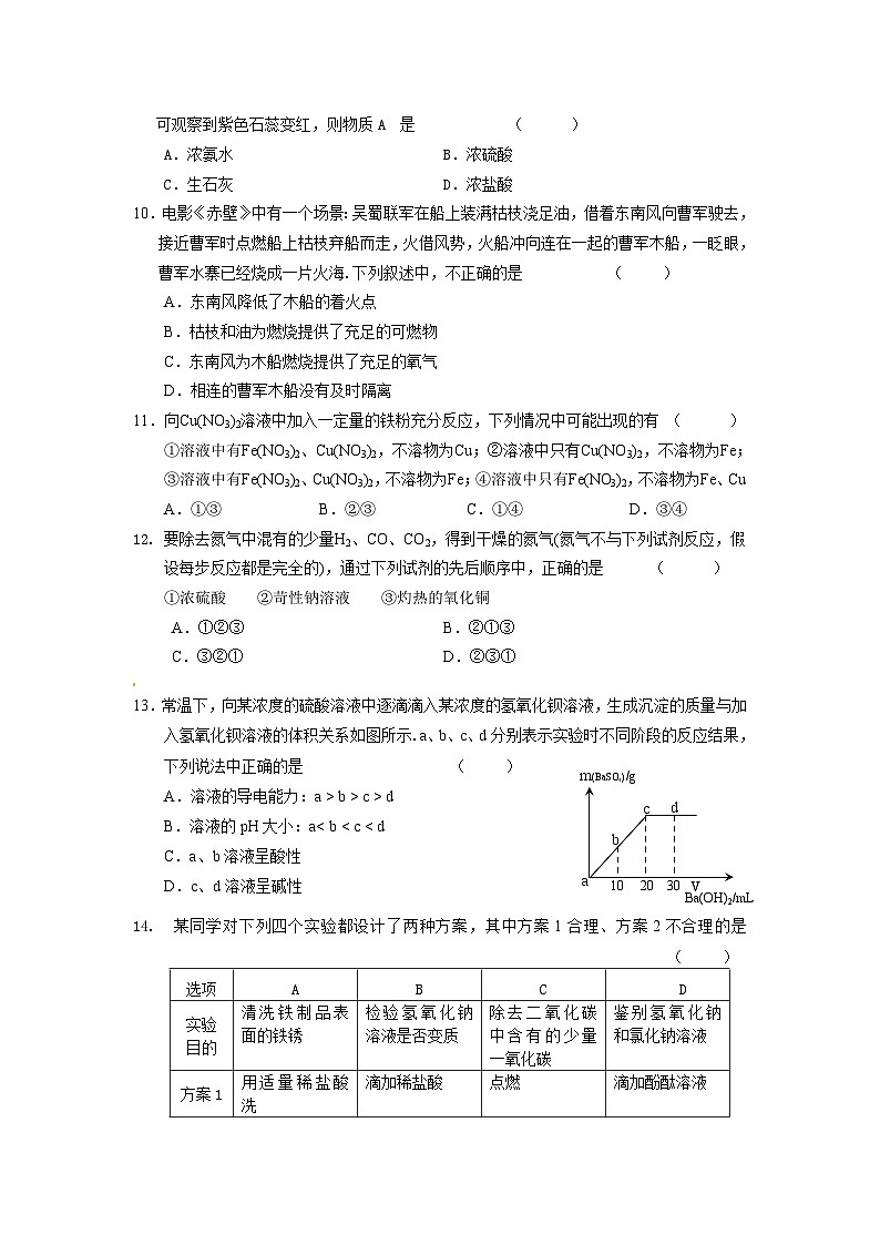 2011年广东省中考化学试题及答案02