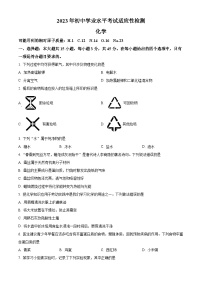 2023年广东省肇庆市怀集县中考二模化学试题（含答案）