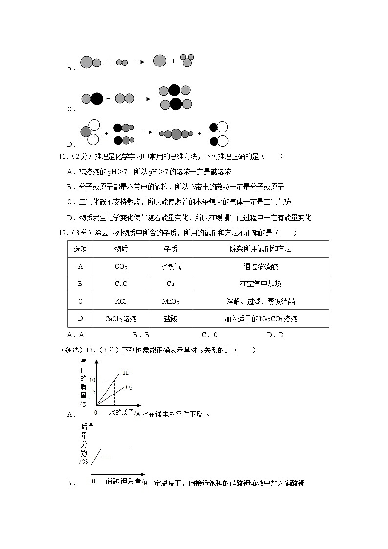 2016年宁夏中考化学试卷（原卷版）第3页