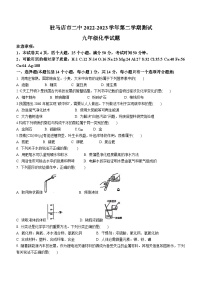 2023年河南省驻马店市第二初级中学中考三模化学试题(含答案)