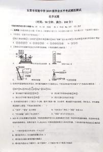 2023年山东省东营市实验中学5月中考模拟化学试题