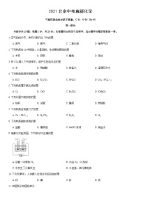 2021北京中考真题化学（教师版）