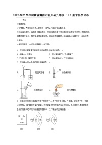 2022-2023学年河南省南阳市淅川县九年级（上）期末化学试卷（含解析）