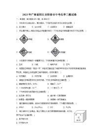 2023年广东省阳江市阳春市中考化学二模试卷-普通用卷