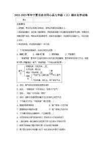 2022-2023学年宁夏吴忠市同心县九年级（上）期末化学试卷（含解析）