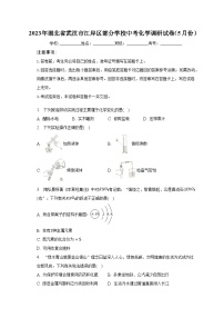 2023年湖北省武汉市江岸区部分学校中考化学调研试卷（5月份）（含解析）