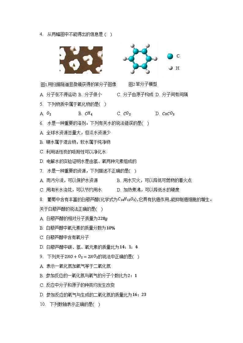 2023年安徽省六安市十校联盟中考化学模拟试卷（含解析）第2页