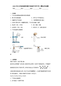 2023年江苏省南通市崇川初级中学中考三模化学试题(含答案)