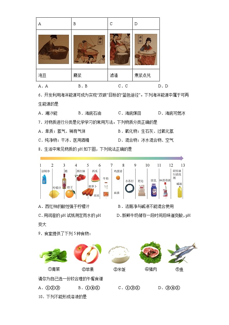 2023年云南省昭通市昭阳区中考二模化学试题（含解析）02