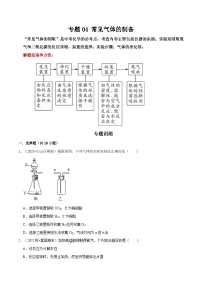 专题 04 常见气体制备-中考化学总复习高频考点必刷题（全国通用）