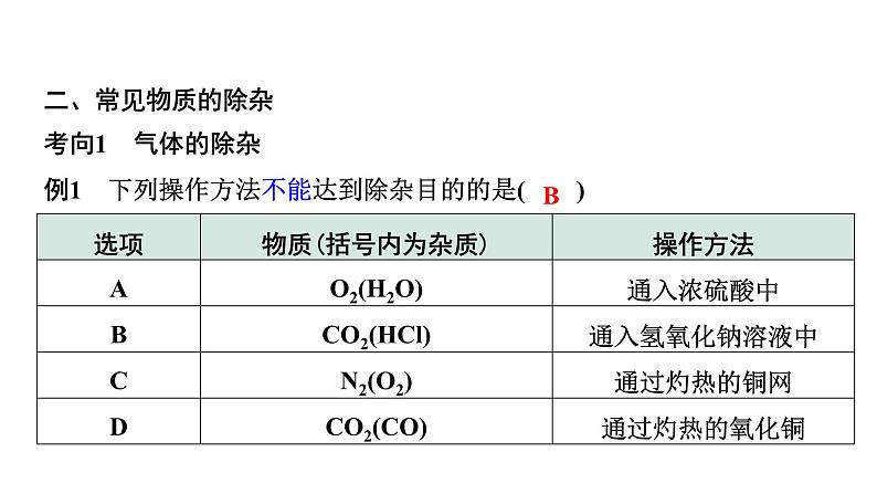 12.微专题12  物质的除杂课件PPT第7页