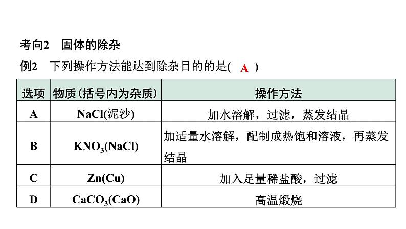 12.微专题12  物质的除杂课件PPT第8页